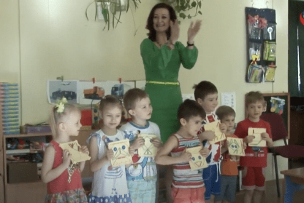 Репка на математическом планшете