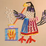 Заможская Лариса Анатольевна, г. п. Новоселье, Ленинградская область, МДОУ №14. Талер Евгений, 7 лет. Номинация: сказочная птица. «Сорока-белобока кашку варила».