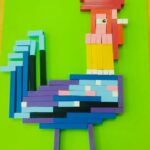 Хомякова Ирина Александровна, г. Томск, Детский сад №49. Данков Даниил, 4 года. Номинация: Домашние птицы Петух