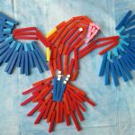 Ширяева Ирина Михайловна Город :Любим Центр развития ребёнка - детский сад № 5 Милков Кирилл, 7 лет Номинация: дикие птицы "Радужный пернатый", попугай.